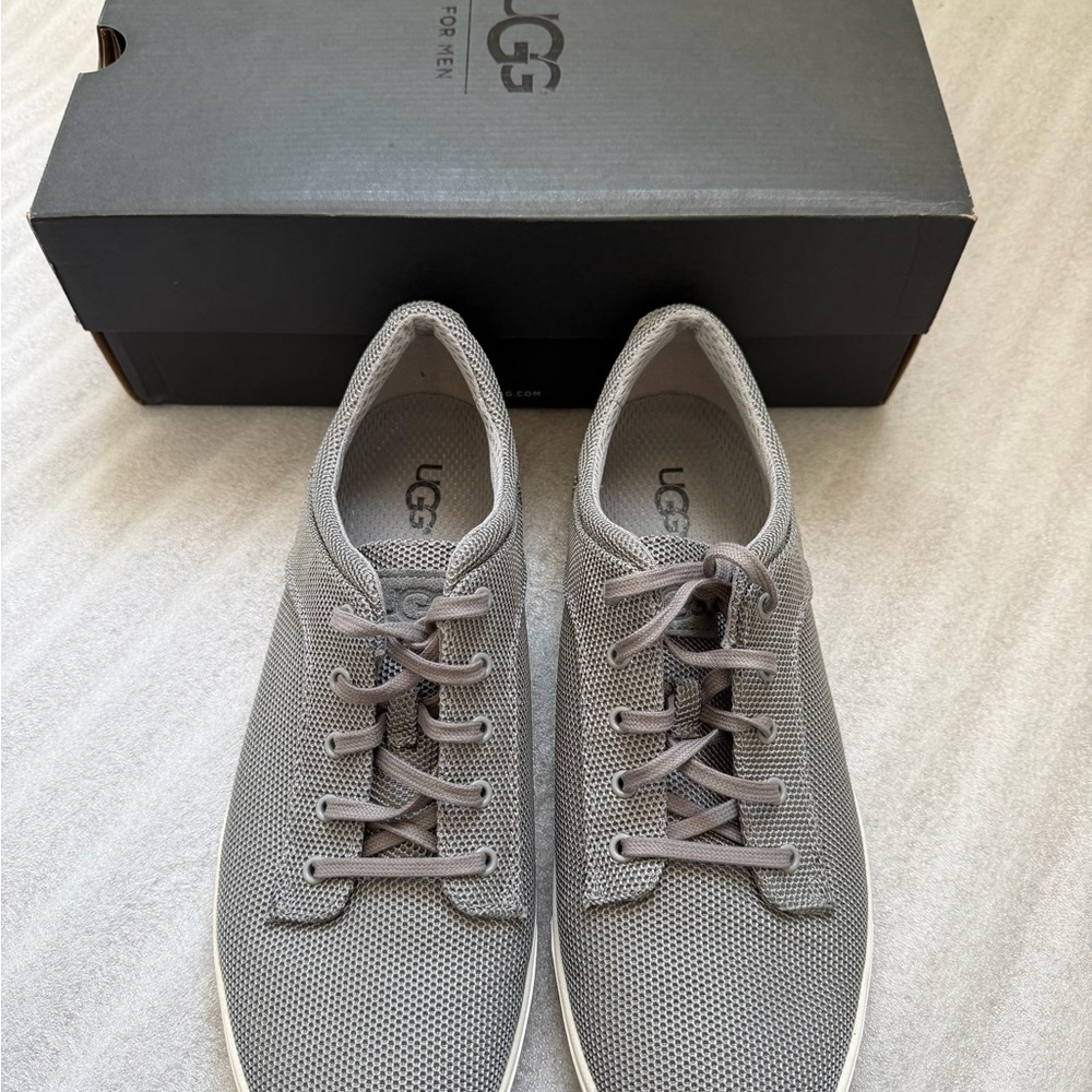 UGG Bueller Hyperweave Men's Grey Sneakers - Picture 3 of 9